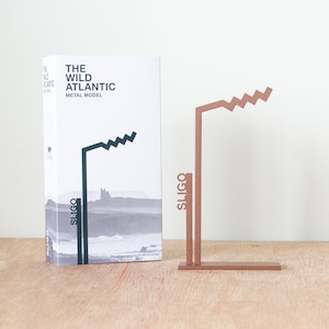 ORIGINAL Sligo - Wild Atlantic Metal Model, Wild Atlantic Way Gift, Irish Gift, Sligo Gift, Metal, High Quality Souvenir