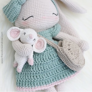 Ottilie & Penny Heirloom Ragdoll | Bunny Ragdoll | Crochet Doll Pattern | PDF - PATTERN ONLY in English