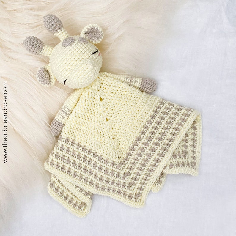 Giraffe Crochet Lovey Juniper the Little Giraffe Lovey - Etsy