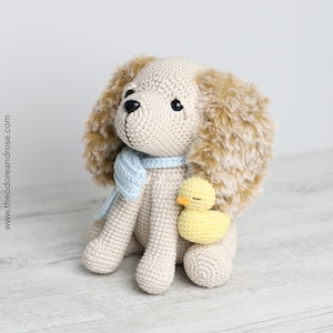 Sandy The Cocker Spaniel | Cocker Spaniel Puppy Amigurumi | Crochet Dog Pattern | PDF - PATTERN ONLY in English