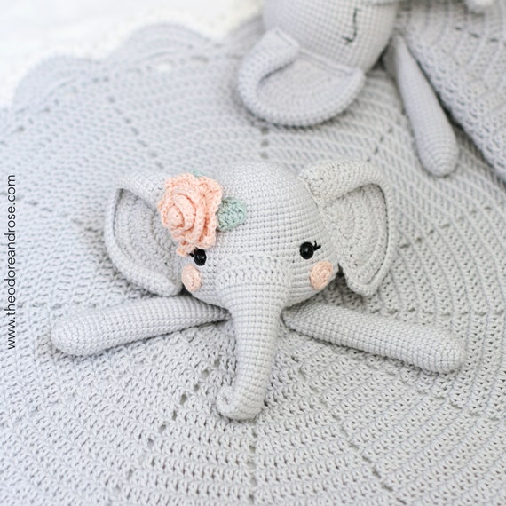 Lunacorn Lillicorn Knotted Lovey Crochet Unicorn PATTERN 