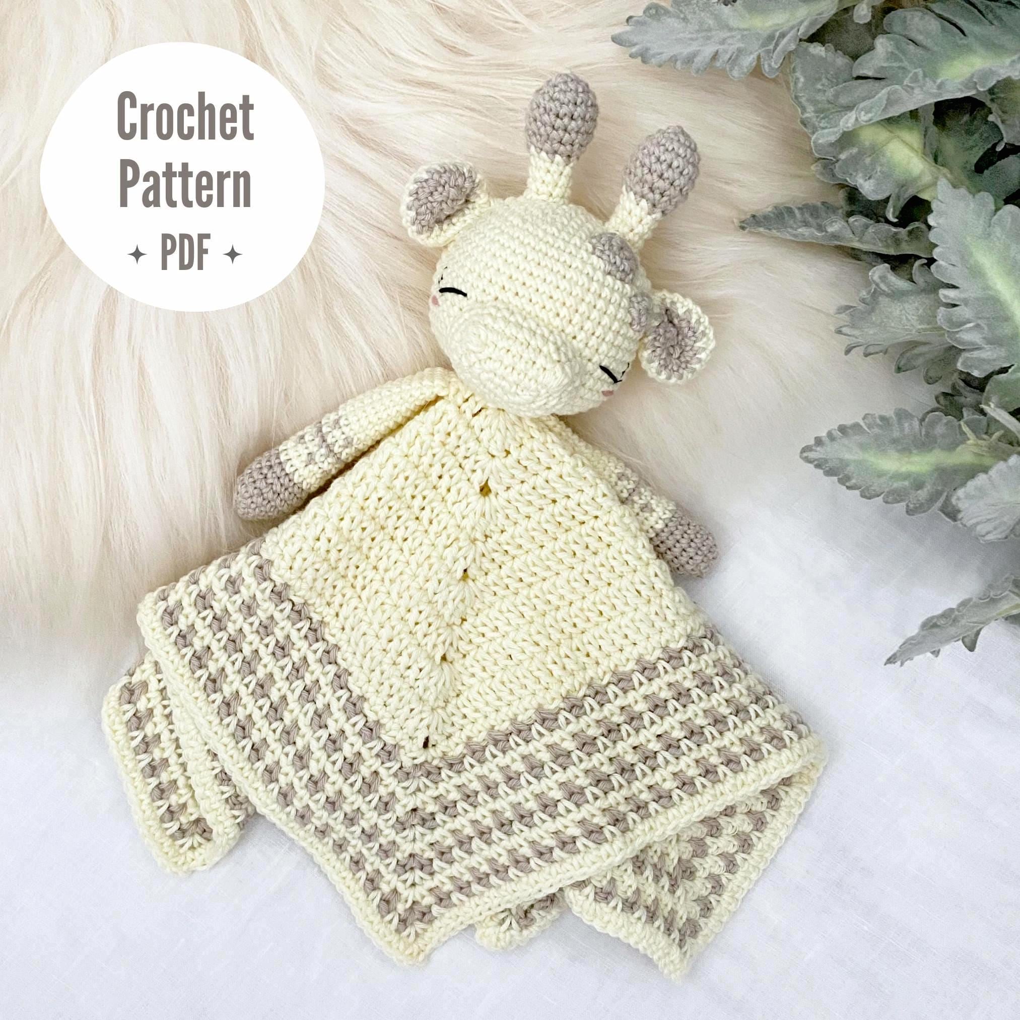 Giraffe Crochet Lovey Juniper The Little Giraffe Lovey