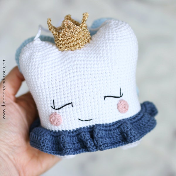 Tooth Fairy Pillow | The Fairy Princess Tooth Fairy Pillow | Crochet Pattern PDF | PATTERN ONLY in English