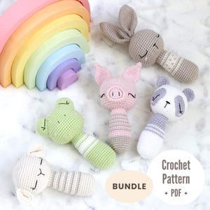 Sonaglio per animali assonnati - Schema all'uncinetto per amigurumi (download PDF) - SOLO IN INGLESE