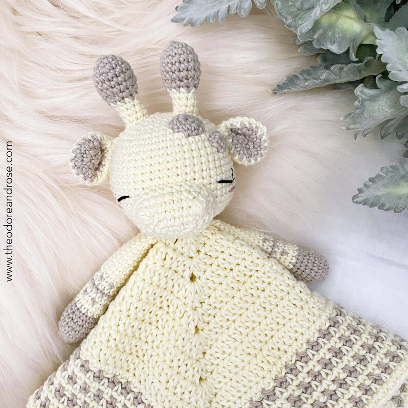 Giraffe Crochet Lovey Juniper the Little Giraffe Lovey - Etsy