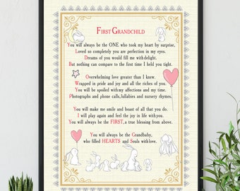 first grandchild etsy