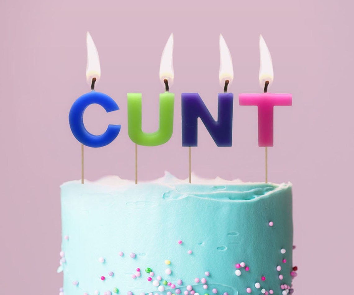 Rude Birthday Candles Funny Birthday Candles Birthday Etsy