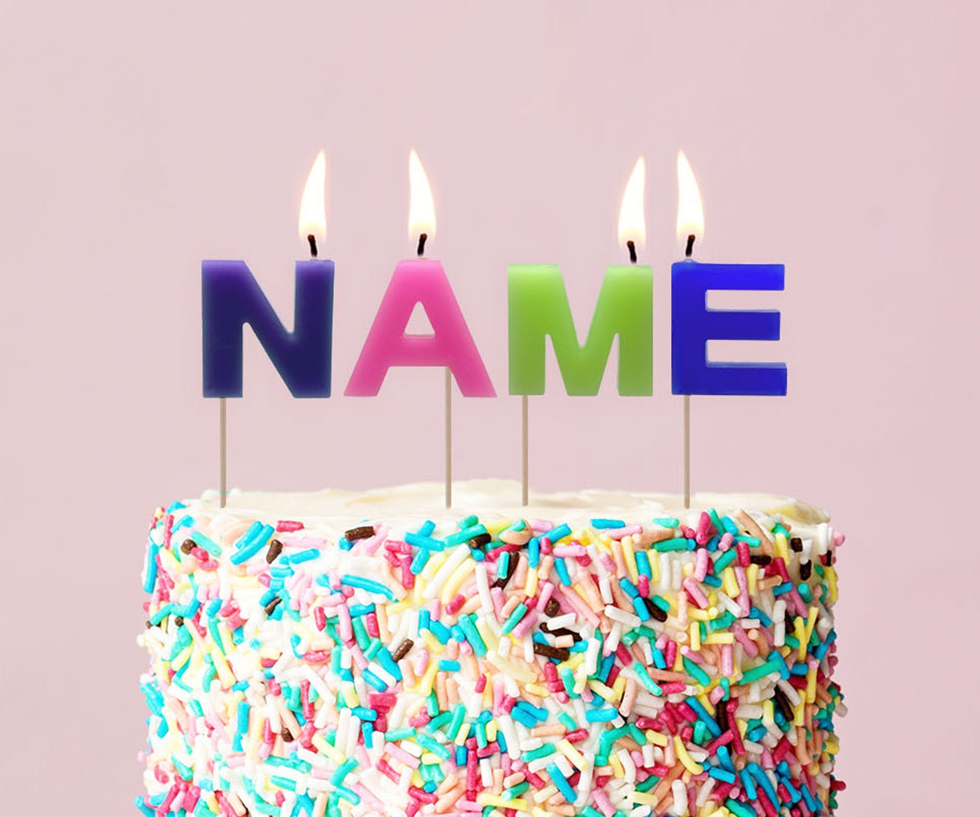 Personalised Birthday Candles Name Birthday Candles Etsy Personalised Birthday Candles Name Birthday Candles Etsy