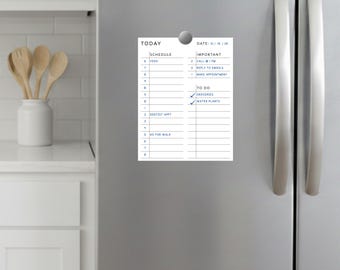Minimalistyczny planer dzienny do druku i wypełniania w formacie PDF | Lista zadań | Planer pracy z domu | Planer godzinowy | List | A4 | A5 |