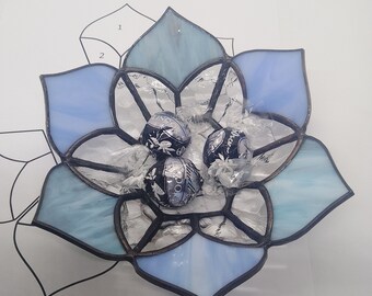 Stained Glass Bowl PDF Pattern: DIY Home Decor