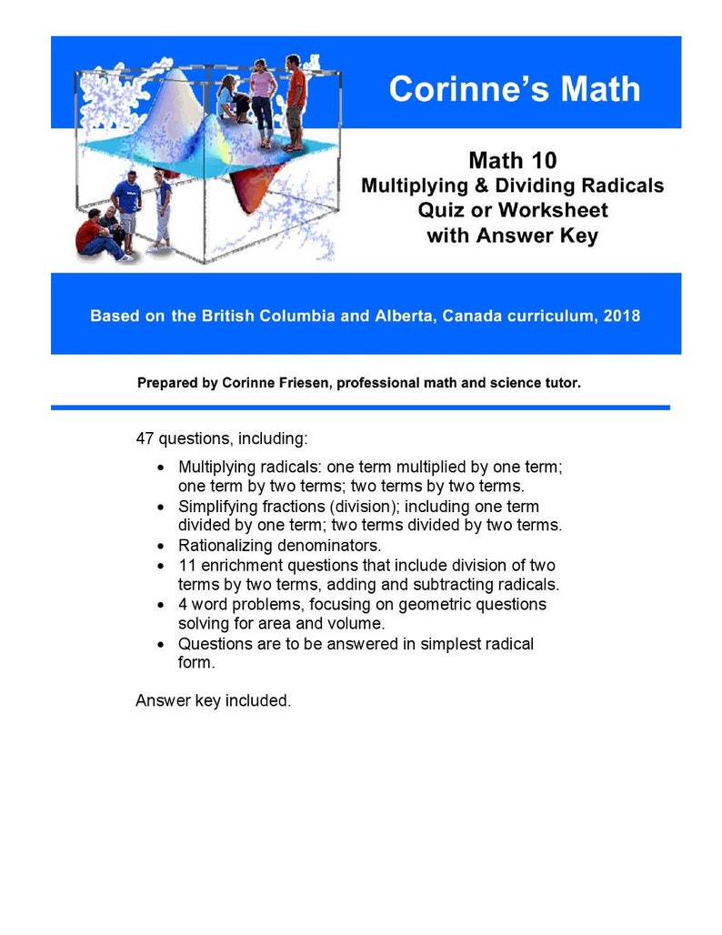 Dividing Radicals Worksheet - THEBYUMOVIEREVIEW