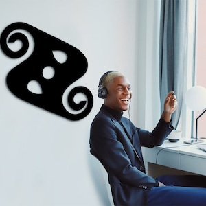 Yebehyia Bio Adinkra Symbol: African Wood Wall Decor