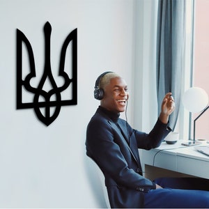 Ukraine Flag Flag National Ukraine Tryzub Wall Decor Wood Ukraine Wall Art Decor Coat Of Arms I Support Ukraine With Ukraine Ukraine Russia