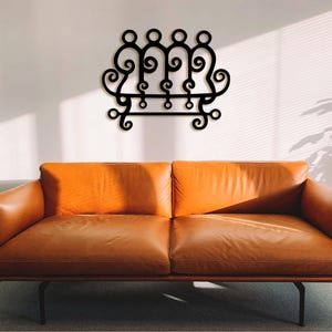 Paimon King Art: 3D Shadow Wood Wall Decor
