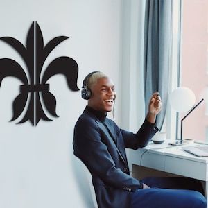 Fleur De Lis Decor, Fleur De Lis Wall Art, Fleur De Lis Wall Decal, Fleur De Lis Stationery, Fleur De Lis Wooden, Fleur De Lis Art Gifts