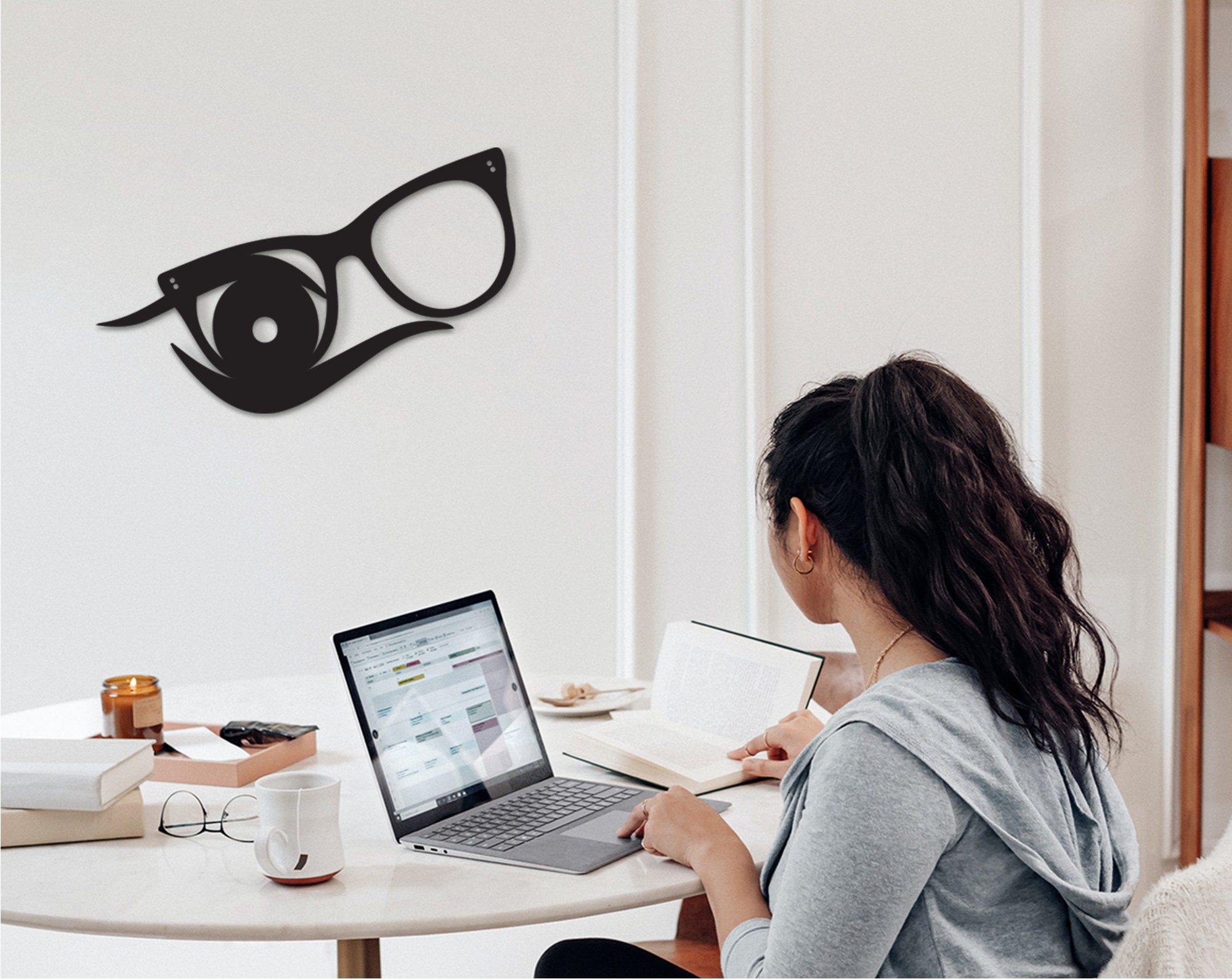 Glasses Wall Decor Eyeglasses Wall Art Eyeglasses Sign Eye Etsy