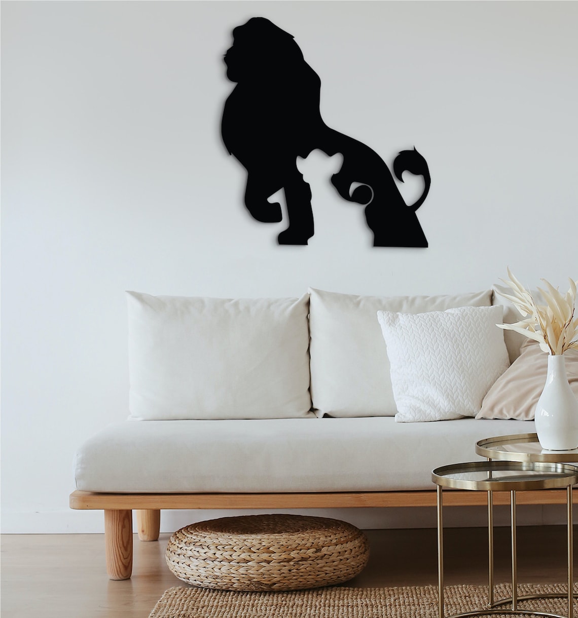 Lion King Wall Decor Lion King Wall Art Lion King Wood Lion Etsy