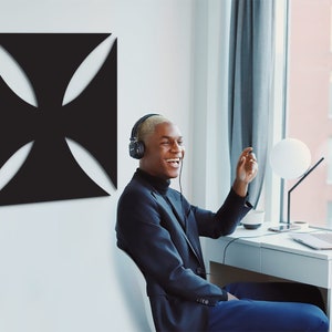 Adinkra Symbol Wood Wall Art: African Decor