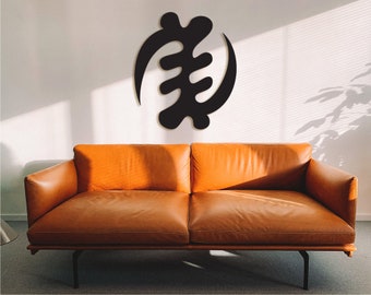 Gye Nyame Symbol Wall Art: Adinkra Ghana Decor