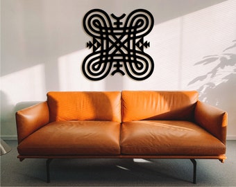 Hannunvaakuna Wood Wall Decor: Finnish Protective Symbol