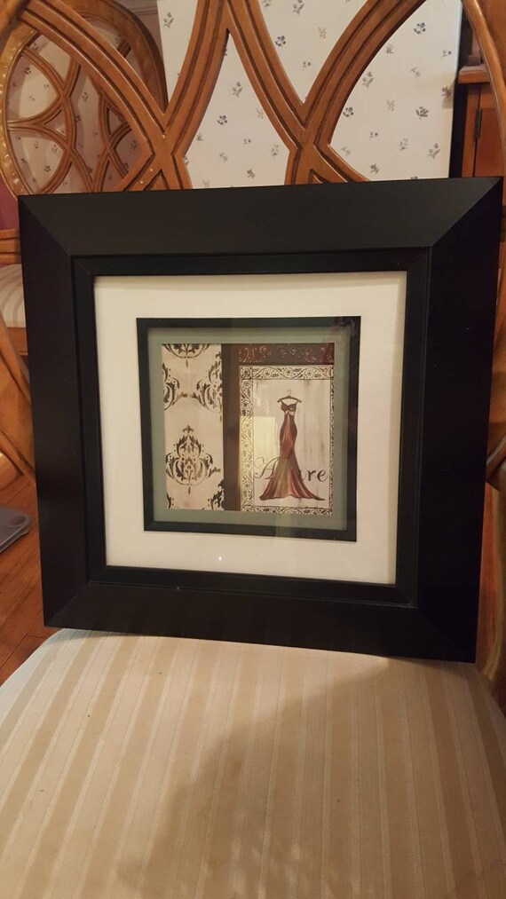 French Chic Dress Framed Art: Boss Mom Home Office Decor Fashion DIVA Paris  Cottage Core Old Hollywood #bosslady #thrifter #reseller - Etsy