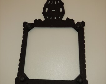 Vintage TRIVET Cast Iron Metal Black footed Country Kitchen Farmhouse Decor