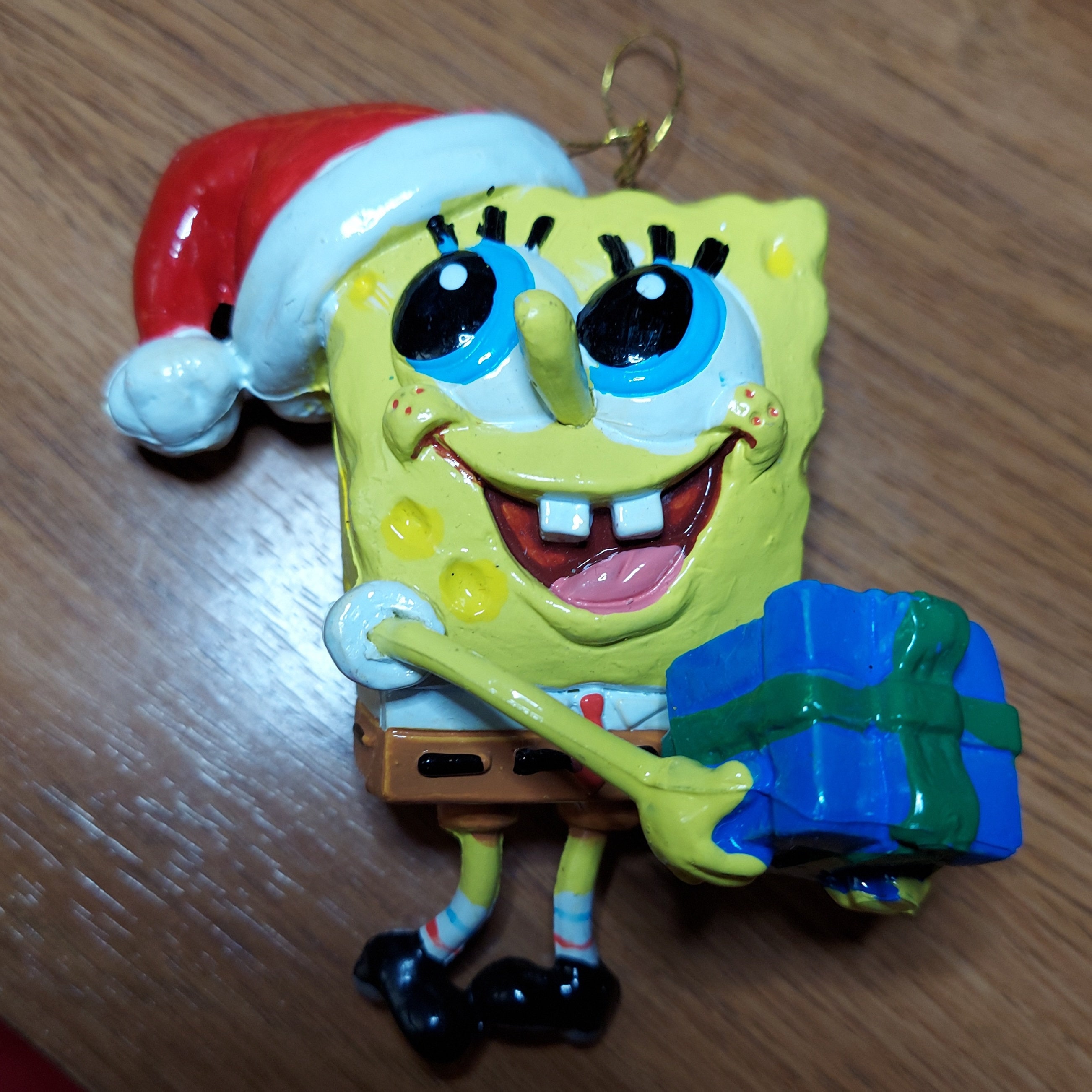 Vintage Sponge BOB Christmas Ornament
