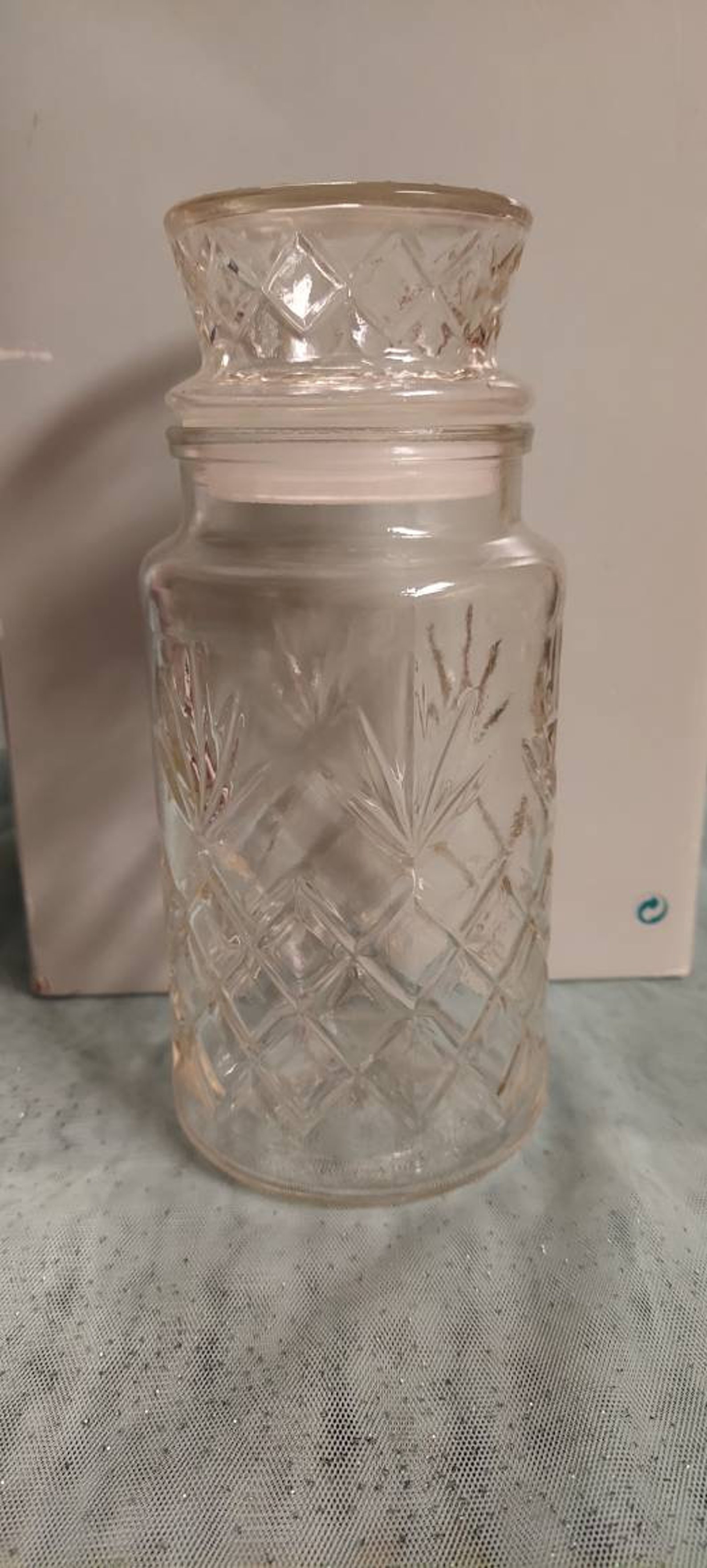 Vintage 1980s Mr Peanut Planters Peanut Glass Jar Diamonds & Etsy