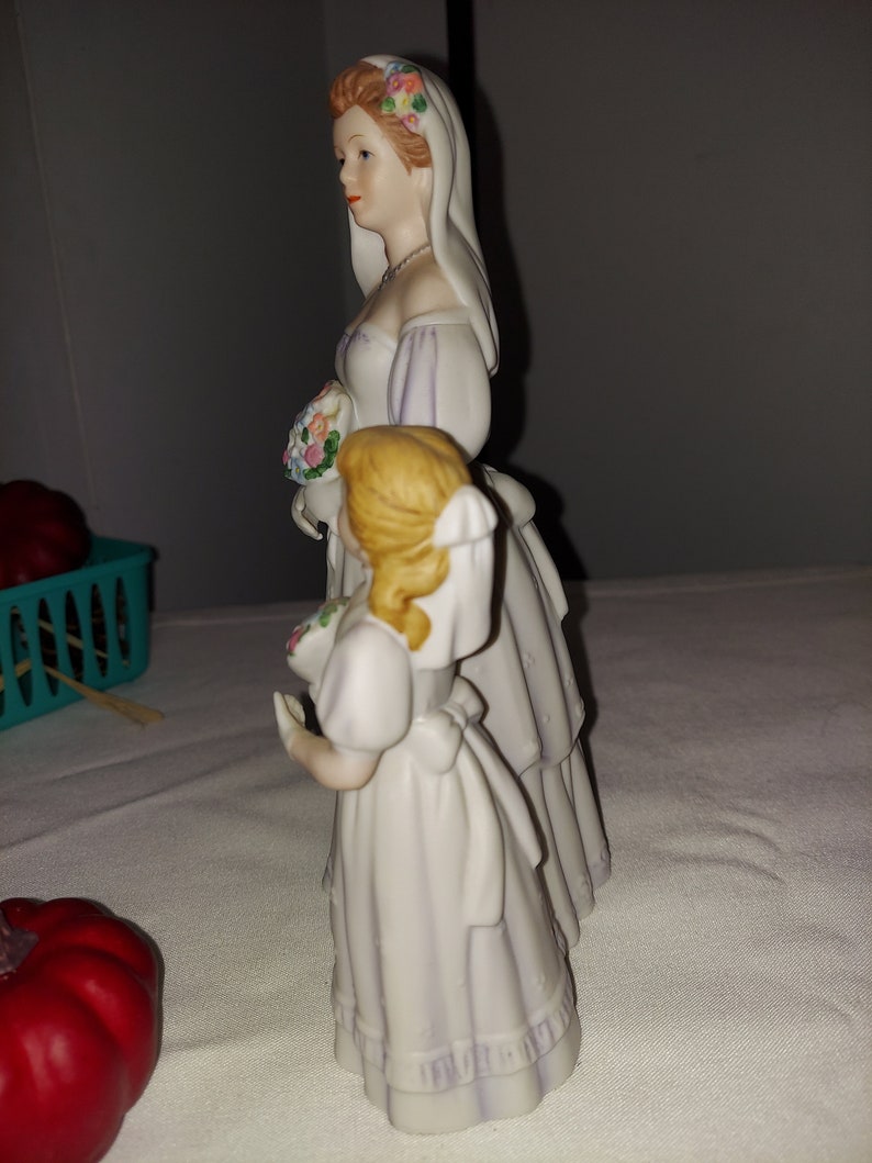 Homco Home Interiors Porcelain Figurine the Brides Day Etsy