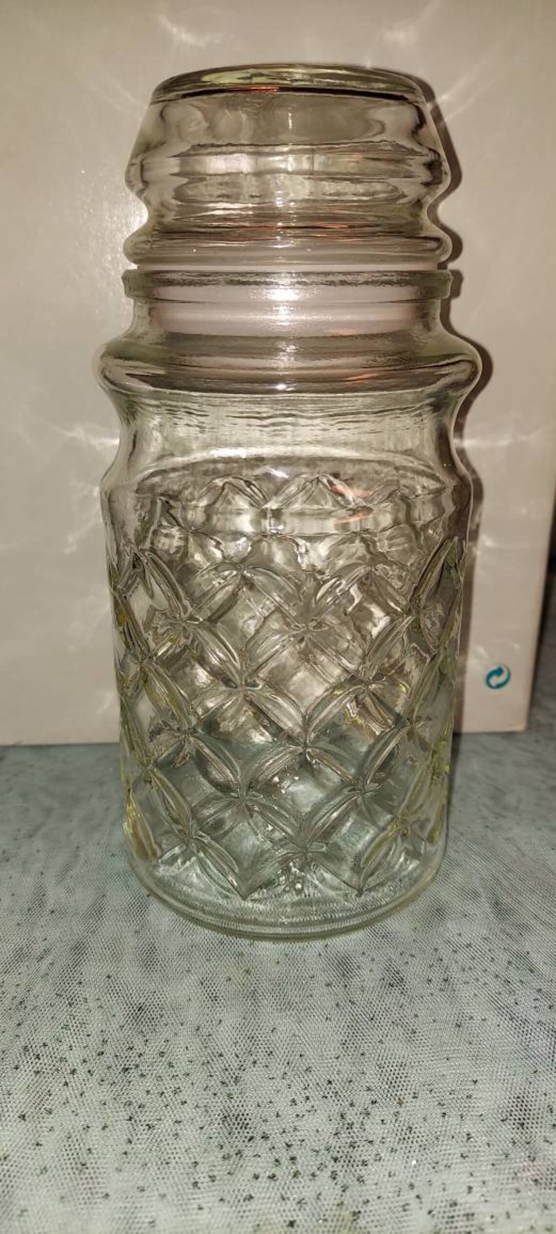 Mr Peanut Glass Jar Smuckers Lid 1984 Limited Edition Etsy