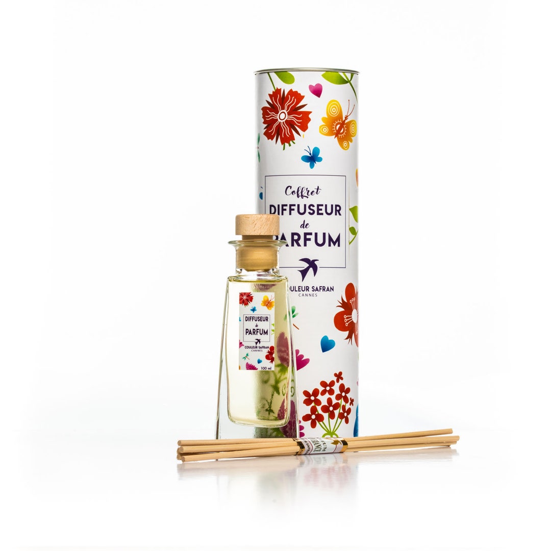 Extrait Parfum Ambiance Rose De Grasse - Diffuseur Intérieur 15ml - Fabriqué En France - Neuf