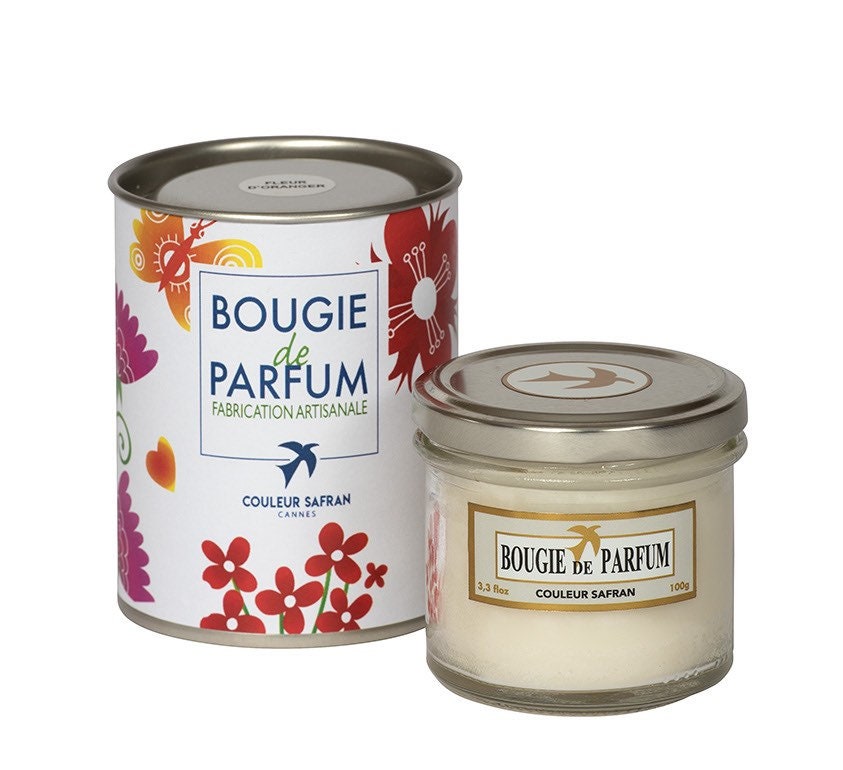 Bougie de Parfum Artisanale Fait Artisanalement Par Nôtre Maitre Cirier 14 Senteurs /Cont 125 Gramme