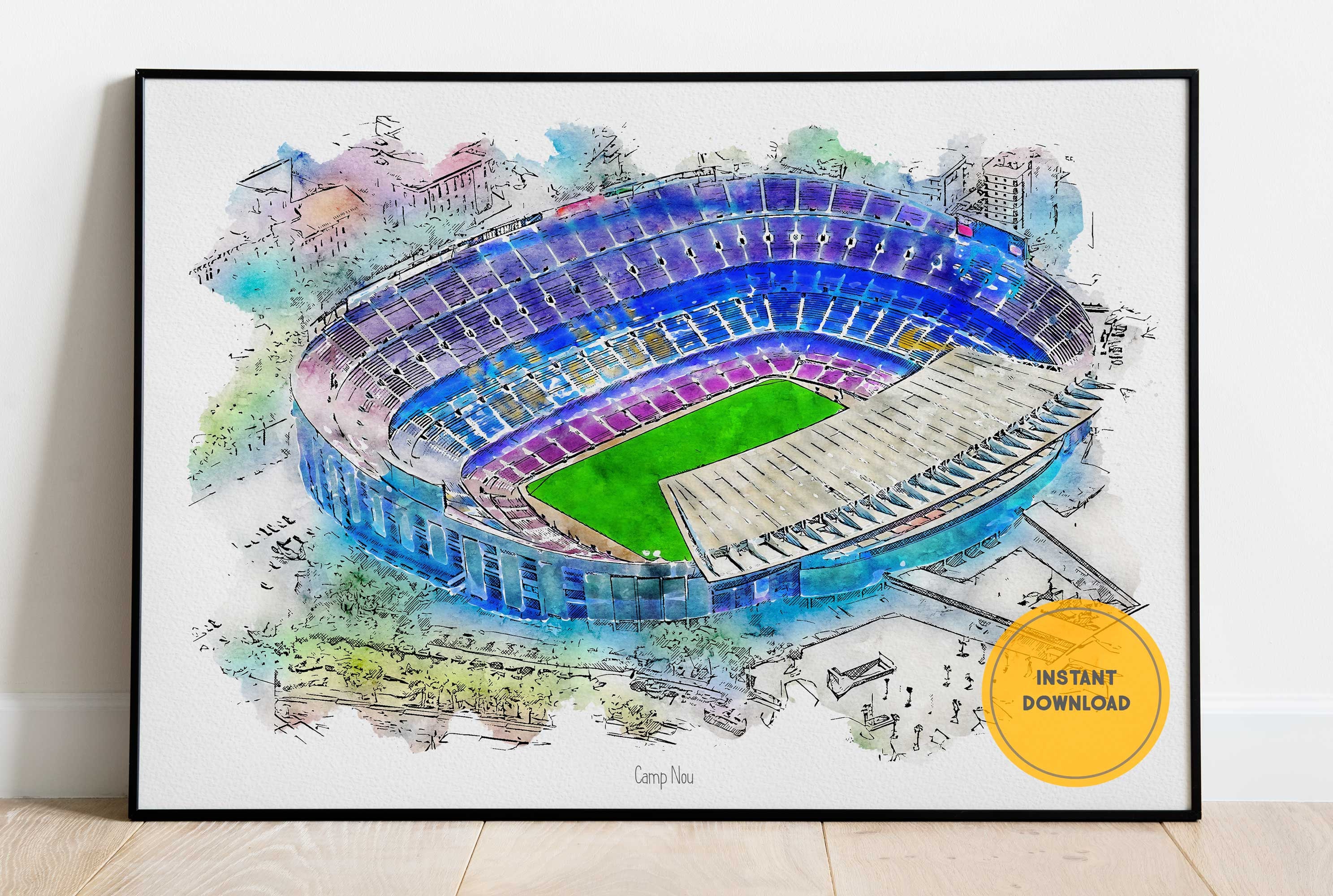 Arriba más de 82 camp nou dibujo facil vietkidsiq.edu.vn