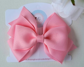 Pink Hair Bow - 8 Styles