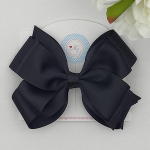 WÄHLEN SIE IHREN STIL Haarschleife, schwarze Haarschleife, einfarbige Haarschleife, Mädchen-Haarschleife, Kleinkind-Haarschleife, Baby-Haarschleife, Halloween-Haarschleife