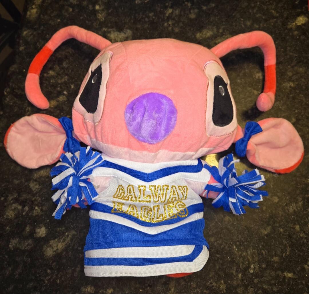Cheer Stitch Stuffed Animal With Customizable Cheer Outfit - Etsy
