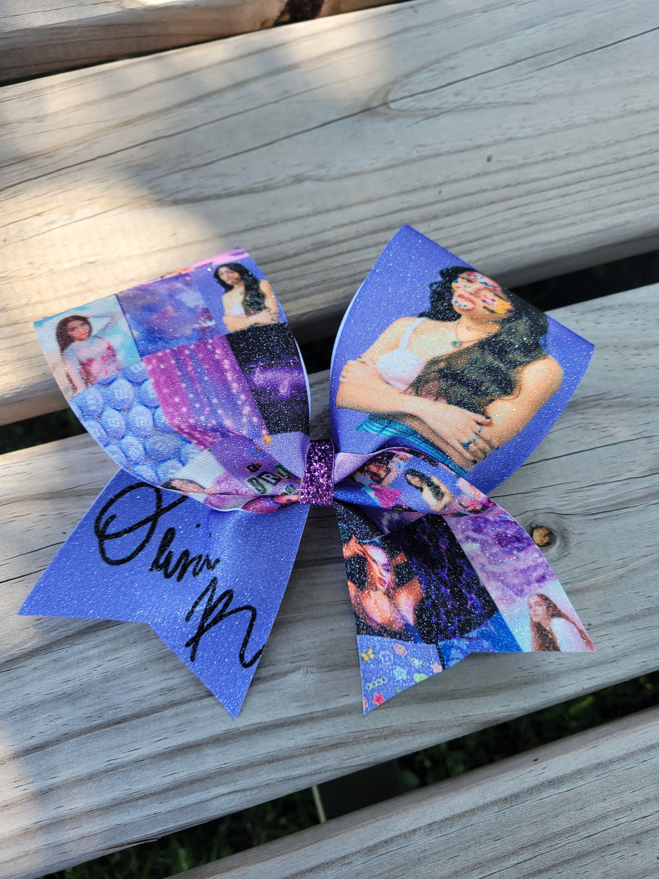 Olivia Rodrigo Full Glitter Stiff Vinyl Cheer Bows - Etsy