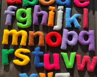 Felt Alphabet Letters: Soft Plush Educational Toy for Kids
