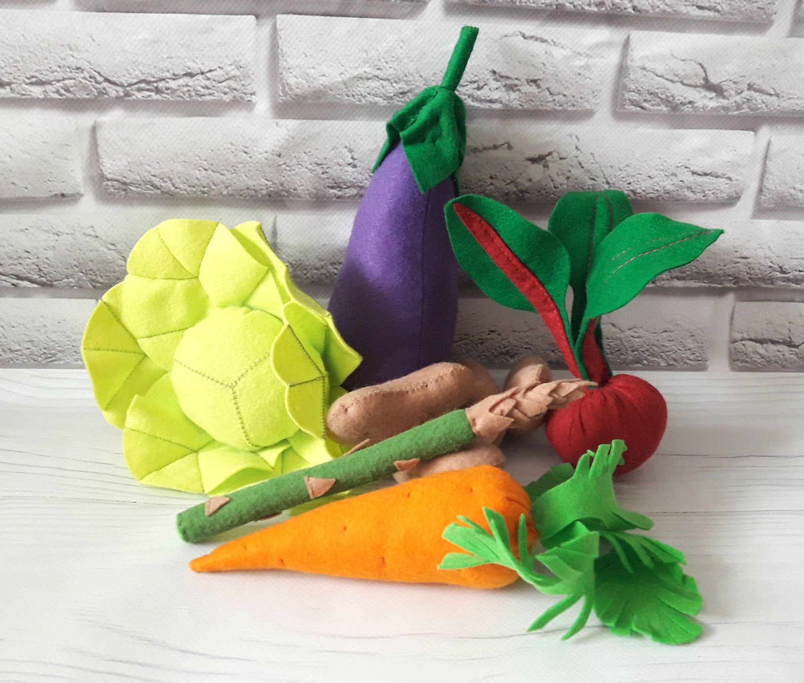 Felt vegetables felt food Etsy