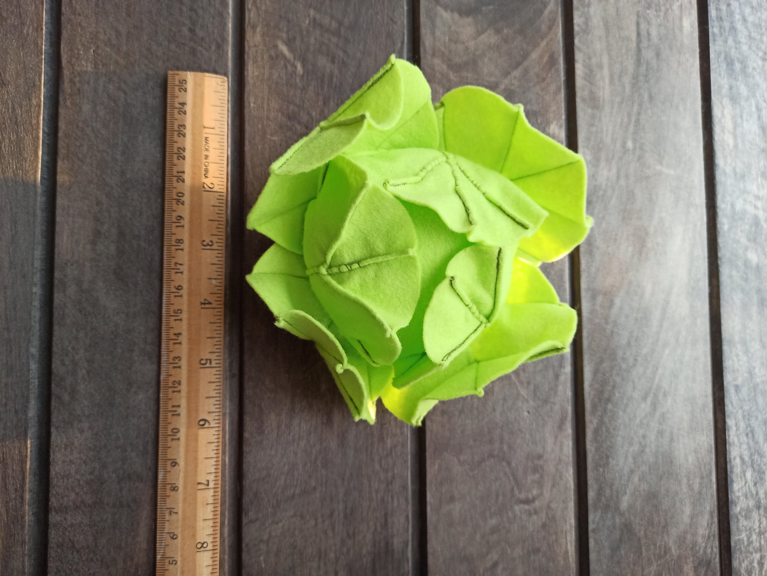Felt Cabbage Play Food: Handmade Toy for Pretend Play Kitchen - Etsy