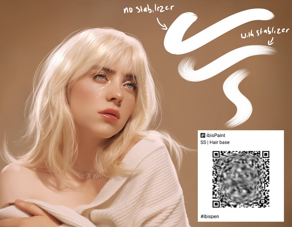 Ibis Paint Brushes, iPad Brushes, Portrait, Face Brushes Pack, Makeup