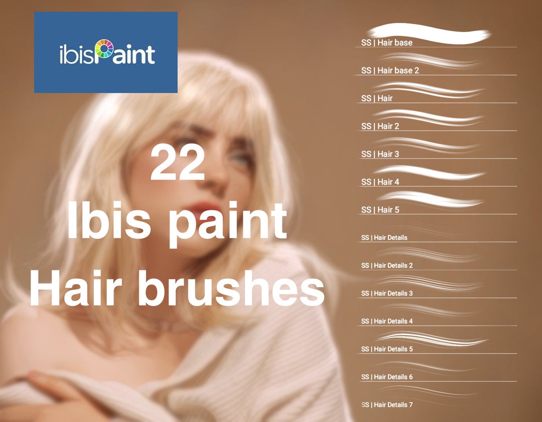 Ibis Paint Brushes, iPad Brushes, Portrait, Face Brushes Pack, Makeup