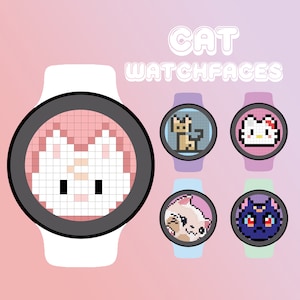 Esferas de reloj con gatos adorables y movimiento para Samsung Watch