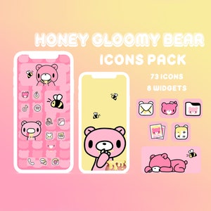 Honey Bear IOS, ipadOS and Android Icons Pack