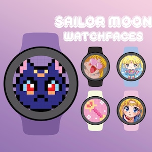 Quadranti animati con ragazze anime per orologi Samsung