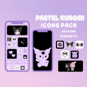 Purple Bunny IOS, ipadOS and Android Icons Pack Phone Theme