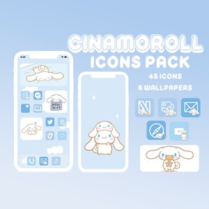 Pack d'icônes lapin mignon IOS, ipadOS et Android