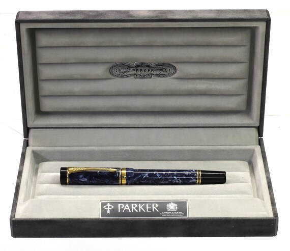 PARKER Duofold International FOUNTAIN PEN 18k Gold Nib - Etsy 日本