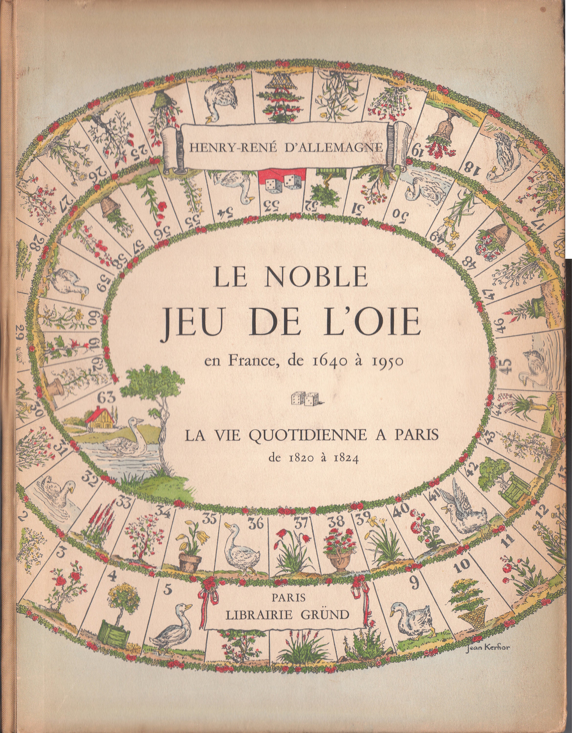 Le Noble Jeu De L Oie En France De 1640 A 1950 Vintage Etsy Le Noble Jeu De L Oie En France De 1640 A 1950 Vintage Etsy