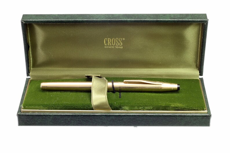 Vintage fountain pen CROSS 585 Etsy
